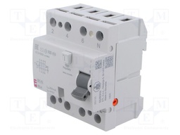 RCD breaker; Inom: 63A; Ires: 300mA; Poles: 4; 230/400V; DIN; IP20
