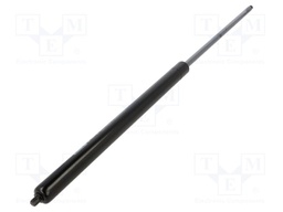 Gas spring; Thread: M8; E: 555mm; Øout: 21mm; Piston diam: 10mm; 200N