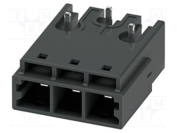 PCB headers, nominal cross section: 4 mm2, color: black, nom