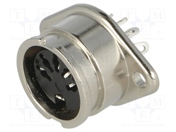 Socket; DIN; female; PIN: 5; Layout: 180°; straight; soldering