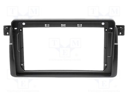 Radio frame; BMW; black; 9"