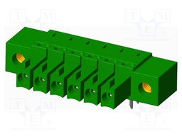 Connector: pluggable terminal block; socket; female; angled 90°