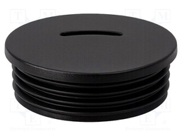 Stopper; M63; 1.5; IP56; Mat: polyamide; Body: black; Thread: metric