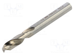 Drill bit; for metal; Ø: 7.5mm; L: 74mm; Working part len: 34mm