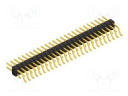 Connector: pin strips; pin header; male; PIN: 52; 2.54mm; SMT; 2x26