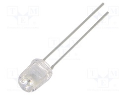 IR transmitter; 5mm; 940nm; transparent; 20÷26mW; 30°; 1.6÷1.8VDC