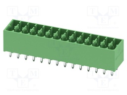 PCB headers, nominal cross section: 1.5 mm?, color: green, n