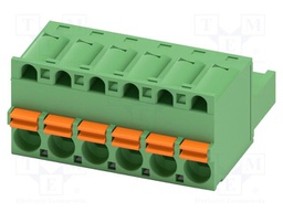 PCB connector, nominal cross section: 2.5 mm?, color: green,