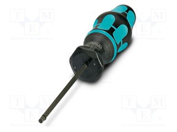 Screwdriver; Allen hex key; dynamometric; HEX 4mm; 0.2÷2.5Nm