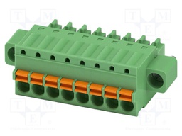 PCB connector, nominal cross section: 1.5 mm2, color: green,