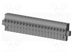 Connector: pluggable terminal block; plug; female; angled 90°