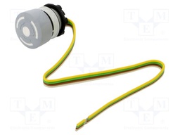 Switch: emergency stop; 22mm; Stabl.pos: 2; NC + NO; grey; IP65