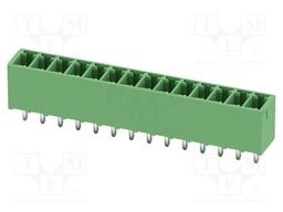PCB headers, nominal cross section: 1.5 mm?, color: green, n