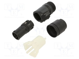 Connector: circular; powerCON TRUE1; straight; for cable; plug
