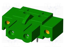 Connector: pluggable terminal block; socket; female; angled 90°