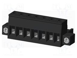 Connector: pluggable terminal block; plug; female; straight; 300V