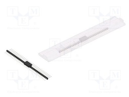 Connector: pin strips; pin header; male; PIN: 32; 2mm; SMT; 1x32