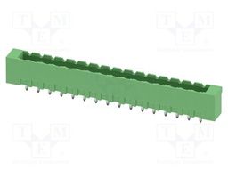 PCB headers, nominal cross section: 2.5 mm2, color: green, n