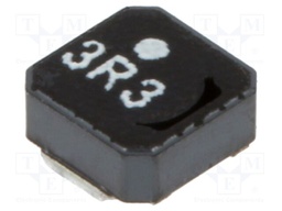 Power Inductor (SMD), 3.3 µH, 1.94 A, Wirewound, 1.52 A, VLCF Series, 4.3mm x 4mm x 2mm