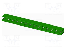 Connector: pluggable terminal block; socket; male; angled 90°