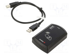 RFID reader; 10÷24V; HITAG 2; antenna,LED status indicator; ABS