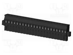 Connector: pluggable terminal block; plug; female; angled 90°