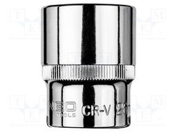 Socket; 6-angles,socket spanner; HEX 25mm; 1/2"