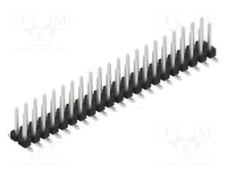 Connector: pin strips; pin header; male; PIN: 42; 2.54mm; SMT; 2x21