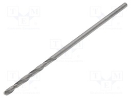 Drill bit; for metal; Ø: 1.1mm; Overall len: 35mm; HSS