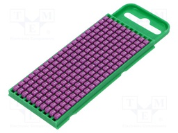 Markers for cables and wires; Label symbol: 7; 0.8÷2.2mm; violet
