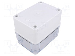 Enclosure: multipurpose; X: 80mm; Y: 110mm; Z: 85mm; PICCOLO; grey
