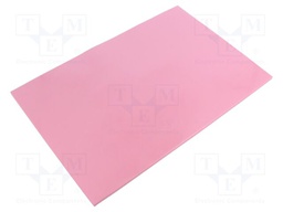 Heat transfer pad: gel; 5mm