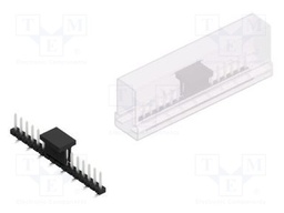 Connector: pin strips; pin header; male; PIN: 16; 2mm; SMT; 1x16
