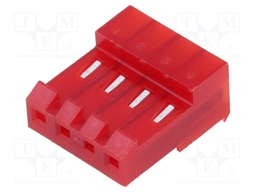 04P MTA156 CONN ASSY 22AWG RED