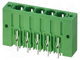 PCB headers, nominal cross section: 16 mm?, color: green, no