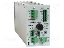 Power supply: buffer; modular; 600W; 24VDC; 66x111x262mm; 24A; IP20