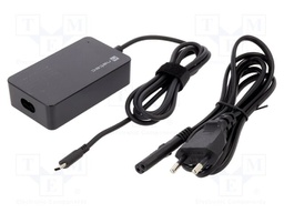 Power supply: switching; 5÷20VDC; 3.25A; Out: USB C plug; 65W