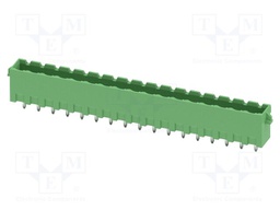 PCB headers, nominal cross section: 2.5 mm2, color: green, n
