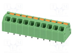 Connector: PCB terminal block; terminal; SPTAF 1; 16A; 320V; green