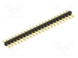 Connector: pin strips; pin header; male; PIN: 22; 2.54mm; SMT; 1x22