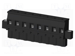 Connector: pluggable terminal block; plug; female; angled 90°