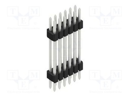 Connector: pin strips; pin header; male; PIN: 12; 1.27mm; THT; 2x6