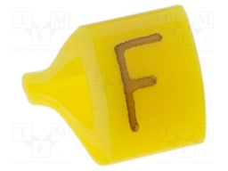 Markers for cables and wires; Label symbol: F; 1.7÷3.5mm; H: 7mm