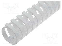 Wiring duct; Colour: white; Mat: polypropylene; UL94V-0; L: 0.5m