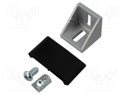 Angle bracket; for profiles