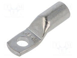 Tip: ring tube; M10; 70mm2; crimped; for cable; tinned; copper