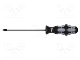 Screwdriver; square; #3; Blade length: 150mm; Overall len: 262mm