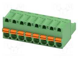 PCB connector, nominal cross section: 2.5 mm?, color: green,