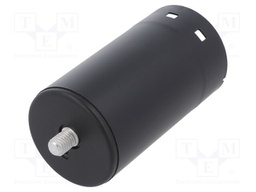 Capacitor: electrolytic; 100uF; Ø45.5x84mm; ±10%; M8 screw; 250VAC