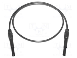Test lead; 20A; banana plug 4mm,both sides; Urated: 1kV; Len: 1.5m
